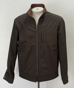 6031 - Men's Contemporary Zip Jacket | Color: Cola/Timber