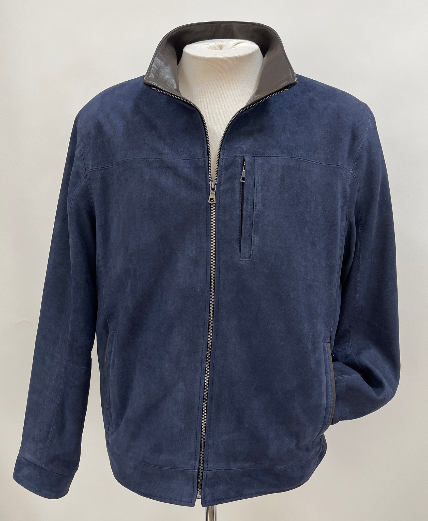 6031 - Men's Contemporary Zip Jacket | Color: Lake/Rustic