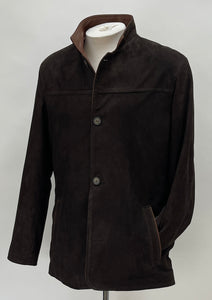 8016 Men's 4 Button Casual Coat | Wood/Timber