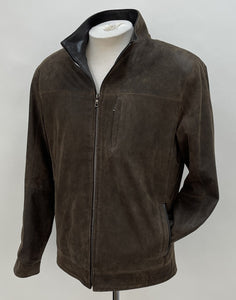 6031 - Men's Contemporary Zip Jacket | Color: Frontier/Cognac
